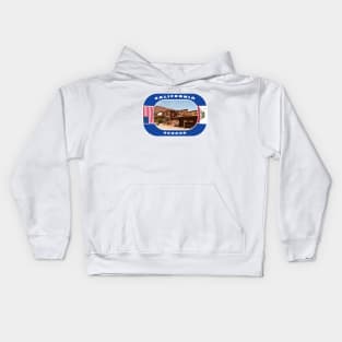 California, Oxnard City, USA Kids Hoodie